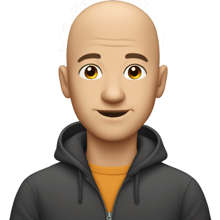 bald man emoji