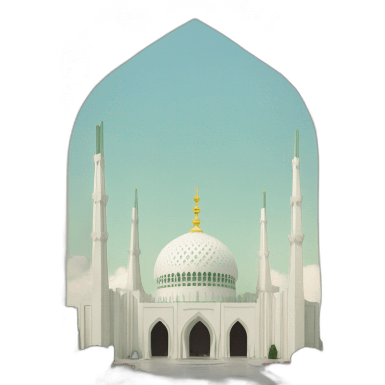 Faisal mosque Islamabad emoji