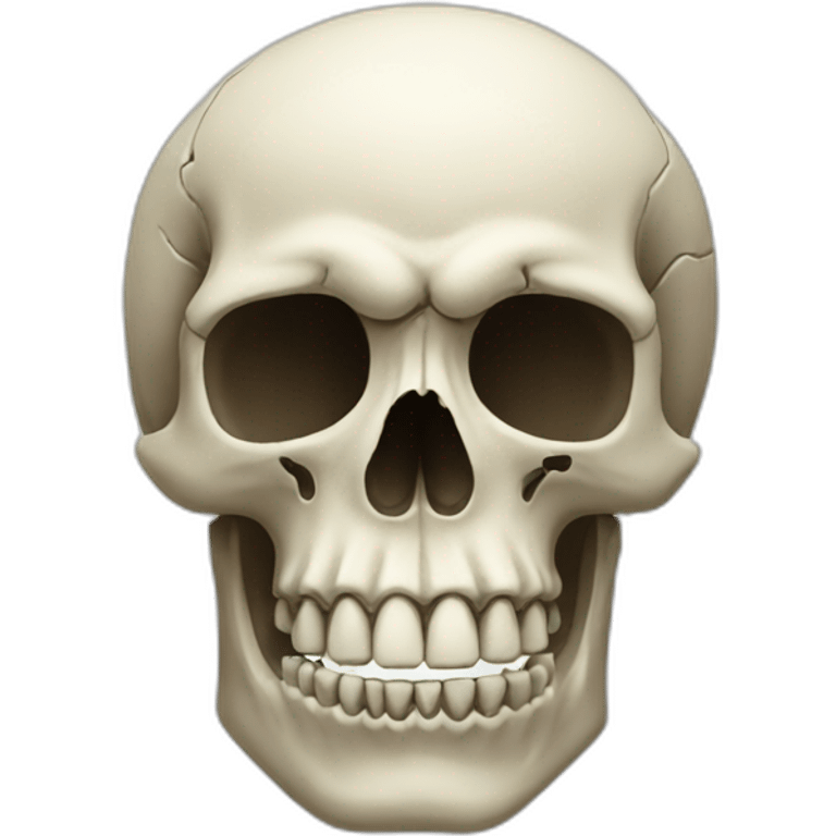 Head skull emoji