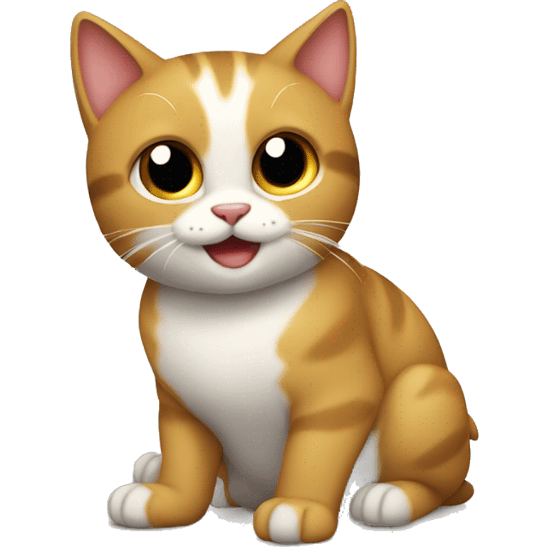 GATO JUGANDO emoji