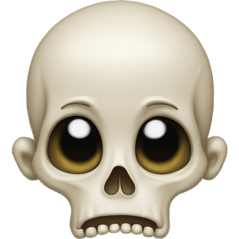 A crying skull emoji