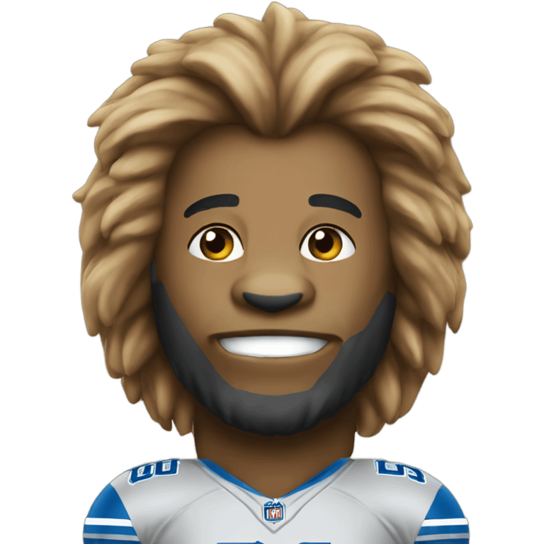 Detroit lion emoji