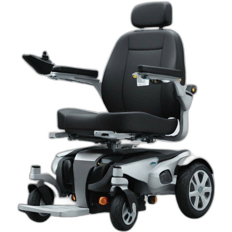 luxury electric wheelchair emoji