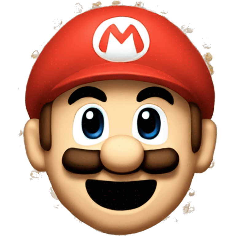 Super Mario Emoji pixelied emoji