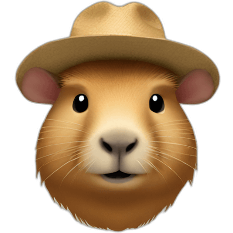 capybara traveler emoji