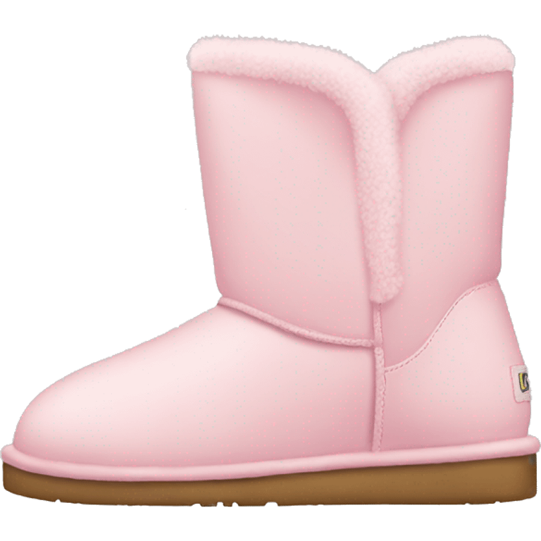 light pink uggs emoji