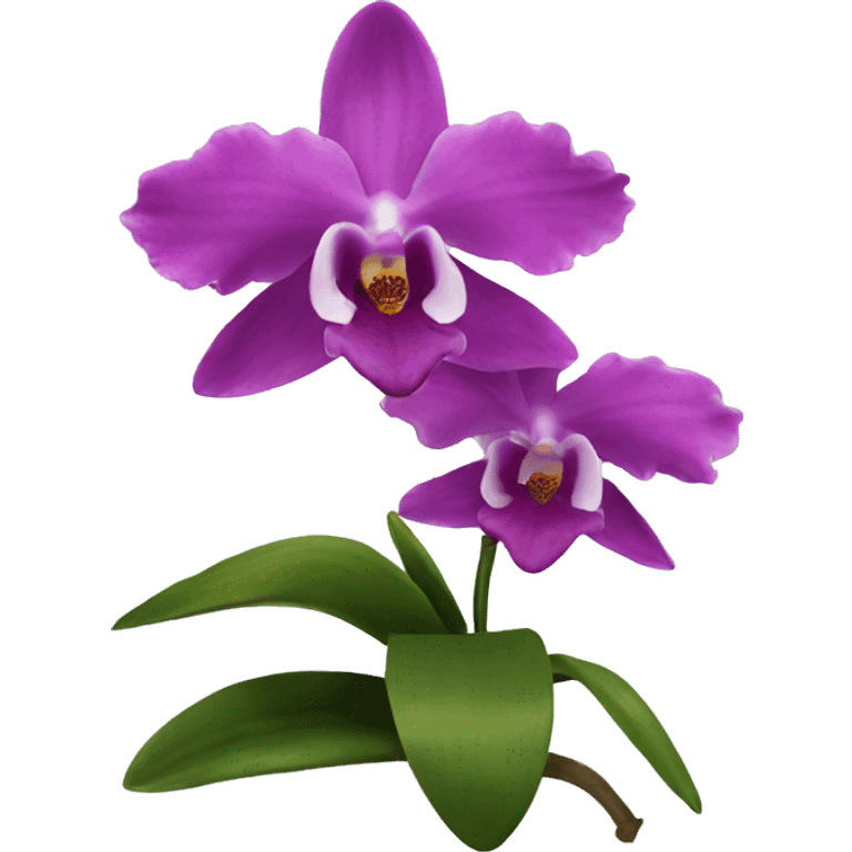 Orchid emoji