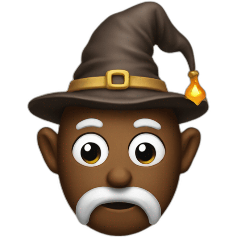 Poop wizard emoji