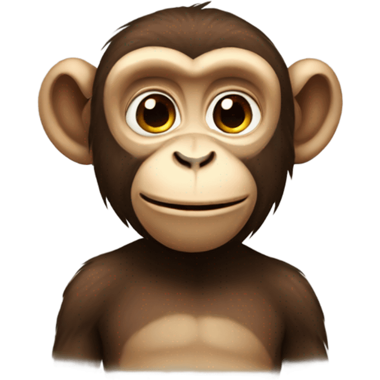 Monkey Cute emoji