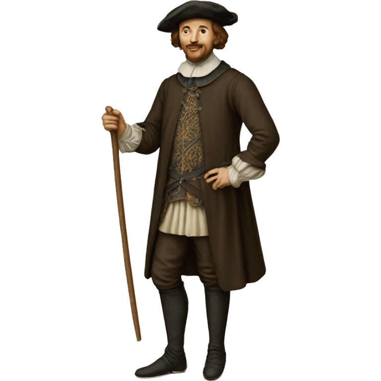 16th century man full length  emoji