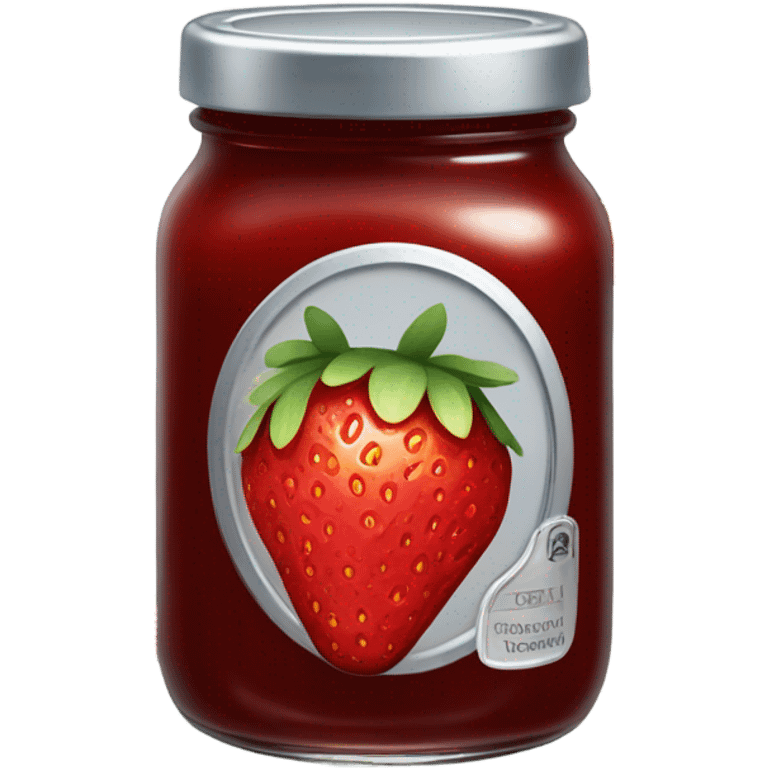 jar of straberry jame emoji