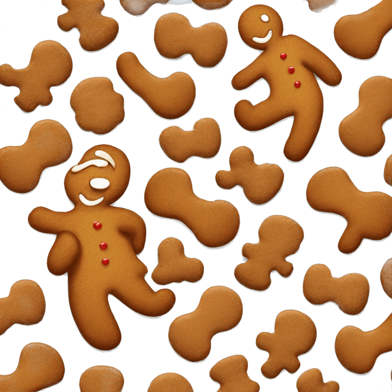 Ginger bread man emoji