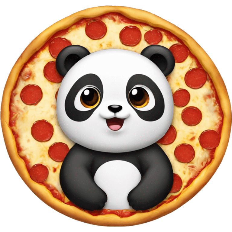 panda pizza  emoji