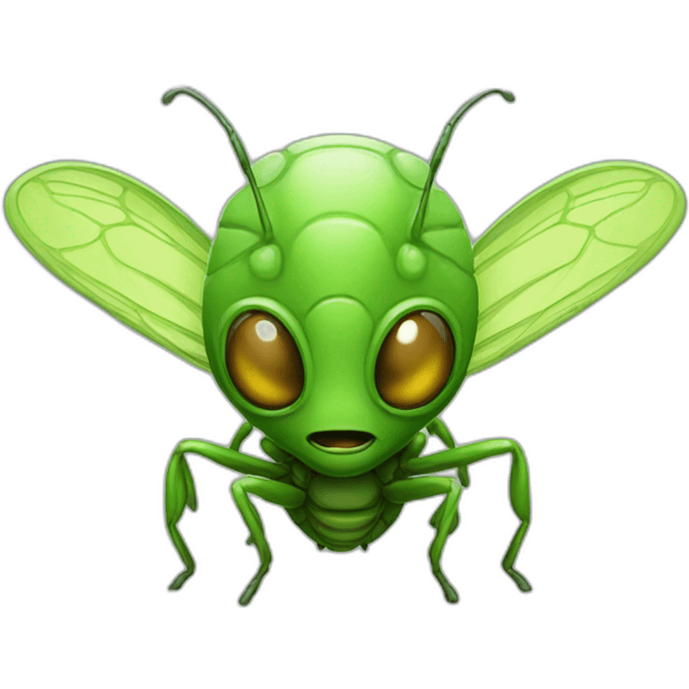 insect alien emoji