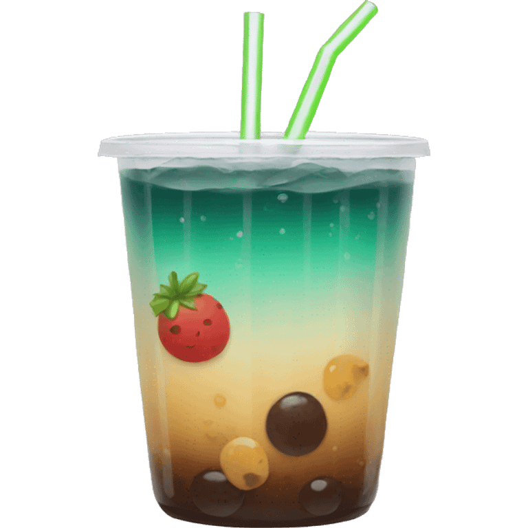 Boba drink emoji