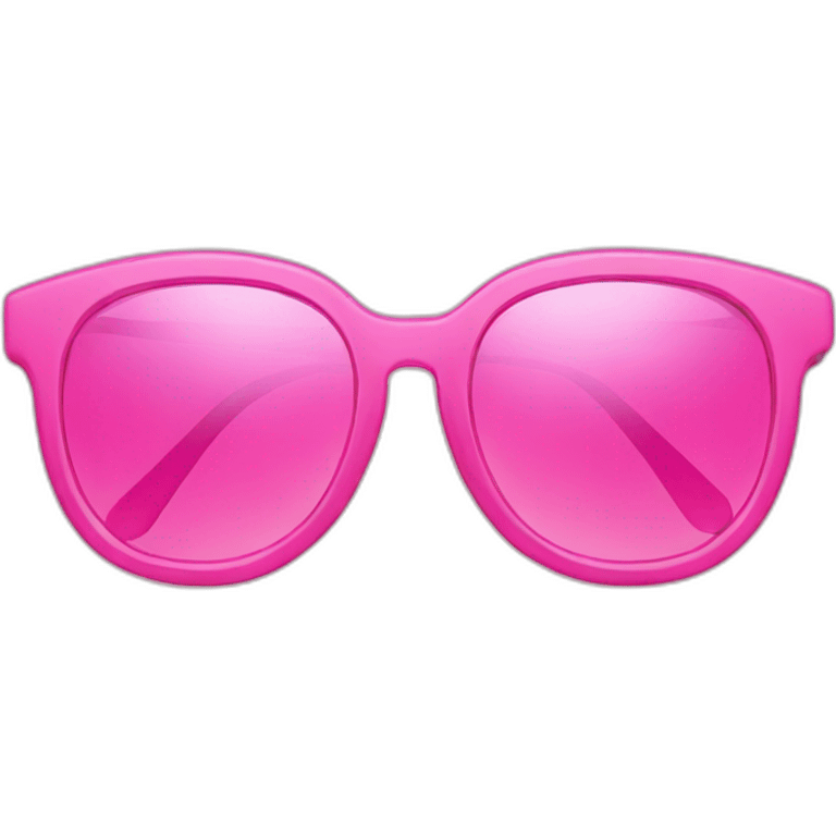 Pink sunglasses emoji