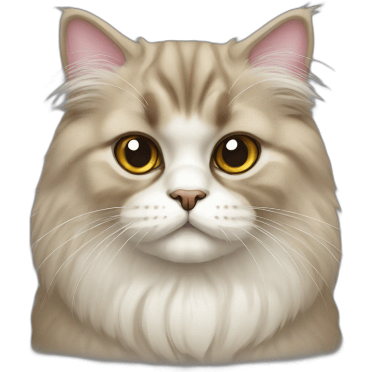 Persian cat emoji