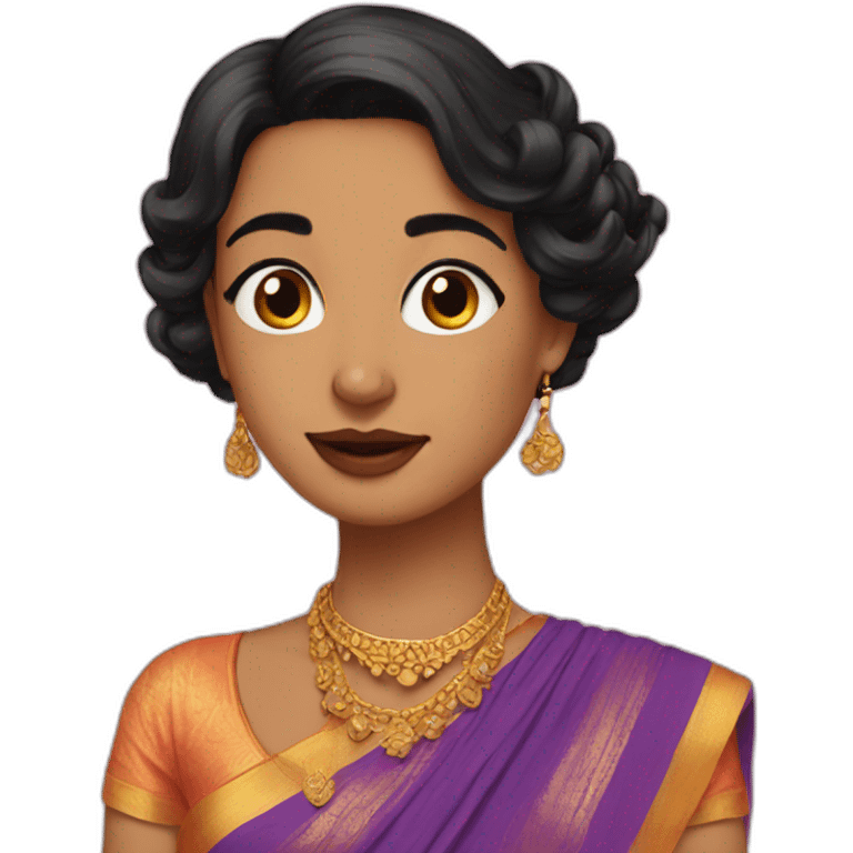 Sari cool emoji