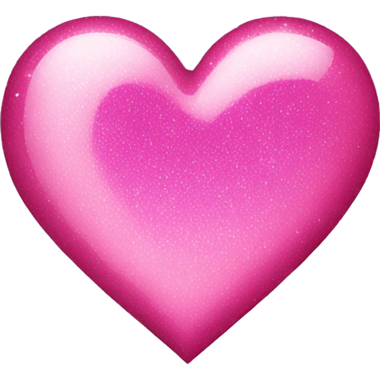 Pink sparkle heart  emoji