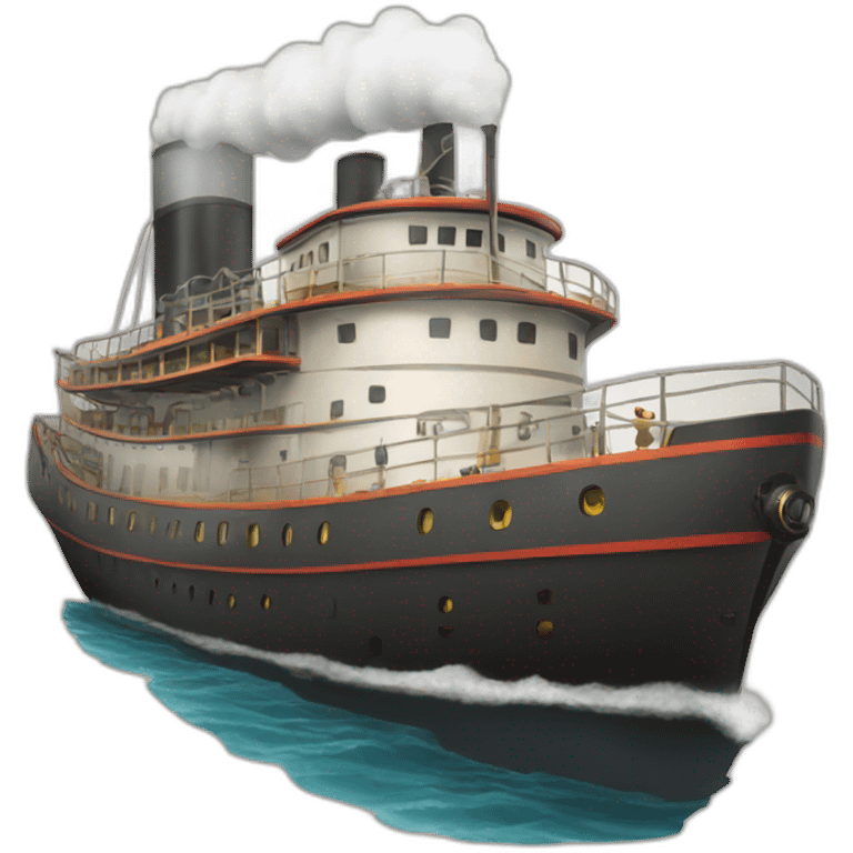 Steamship emoji