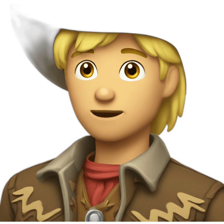 derpy cowboy emoji