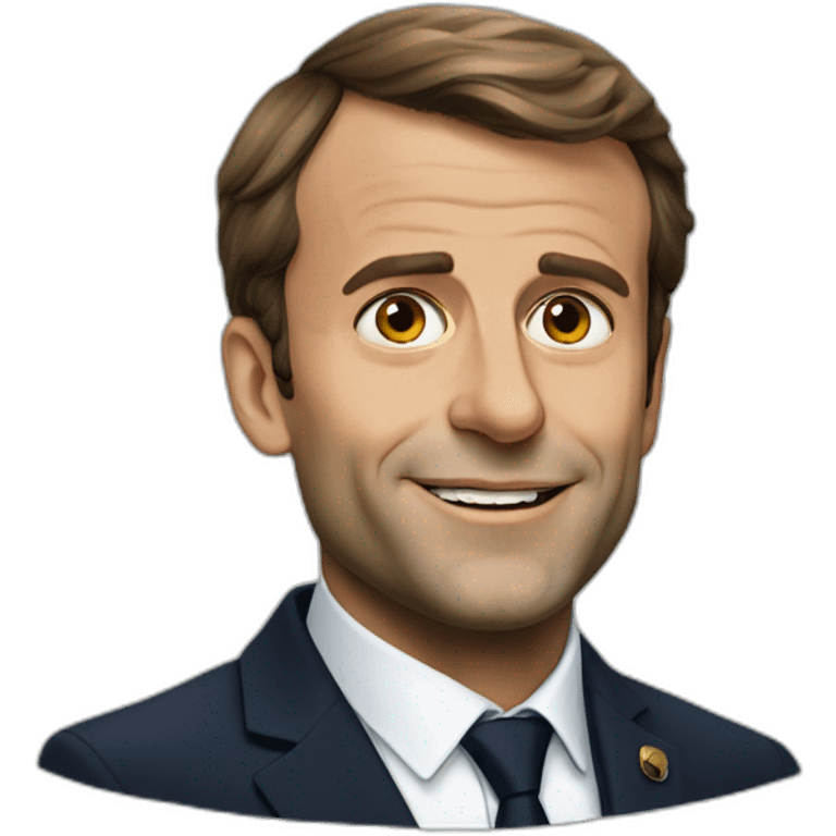 Emanuel macron emoji