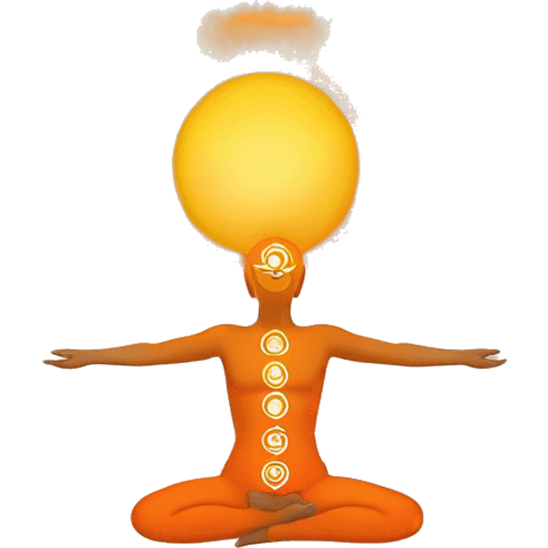 Sacral chakra svadhistana emoji