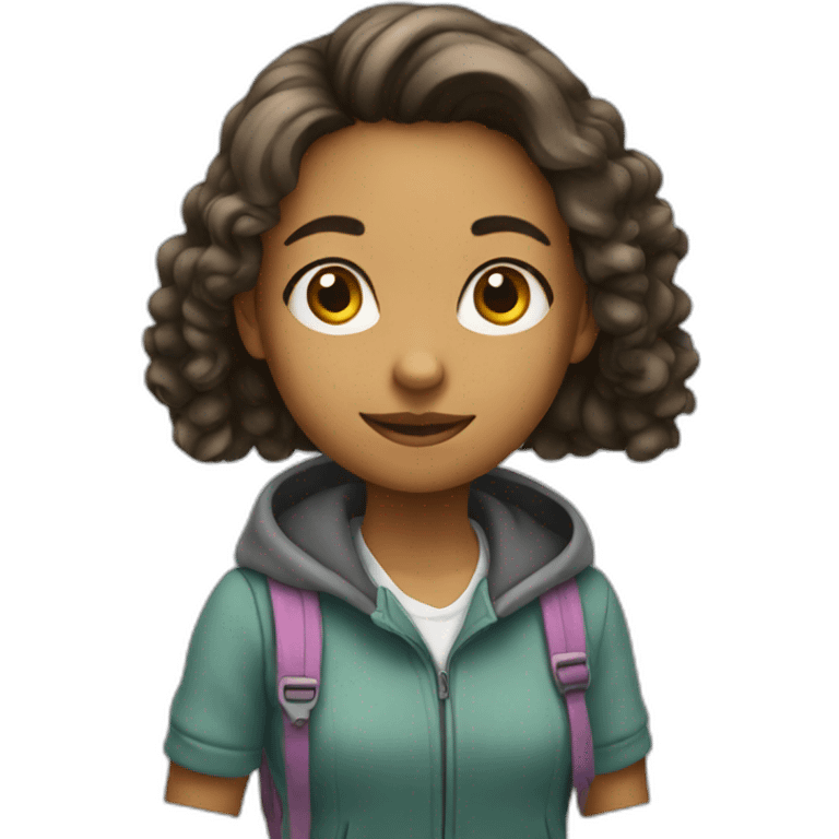 GIRL STUDENT emoji