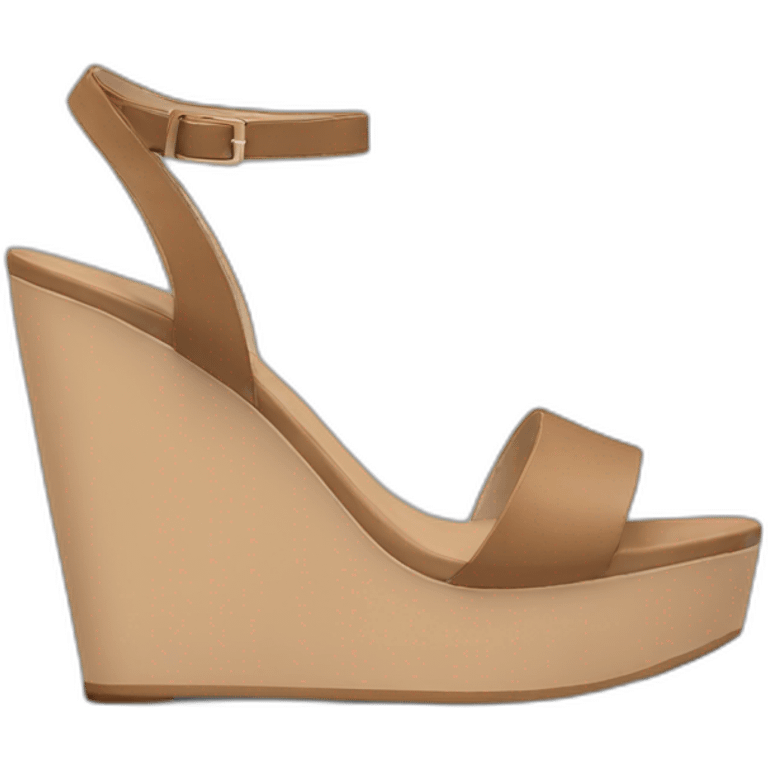 Platform wedges emoji