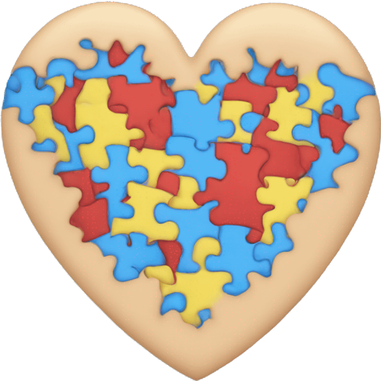 Autism heart emoji