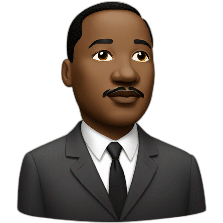 Martin Luther king emoji