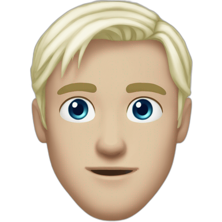 Draco malfoy beautiful grey blue eyes emoji