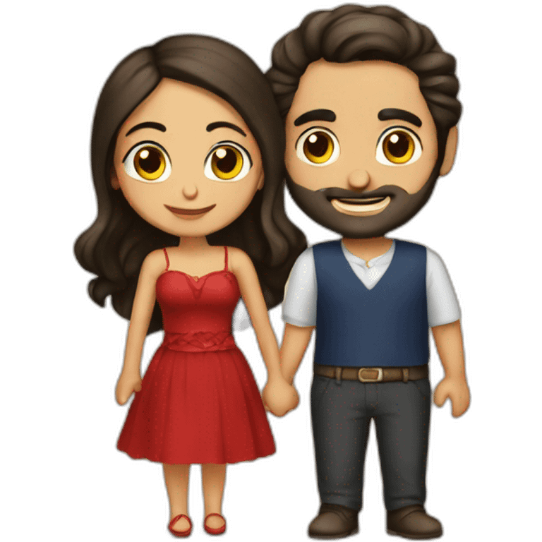 Armenian love couple emoji