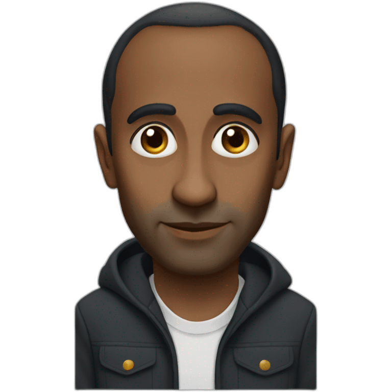 Black man Eric Zemmour emoji