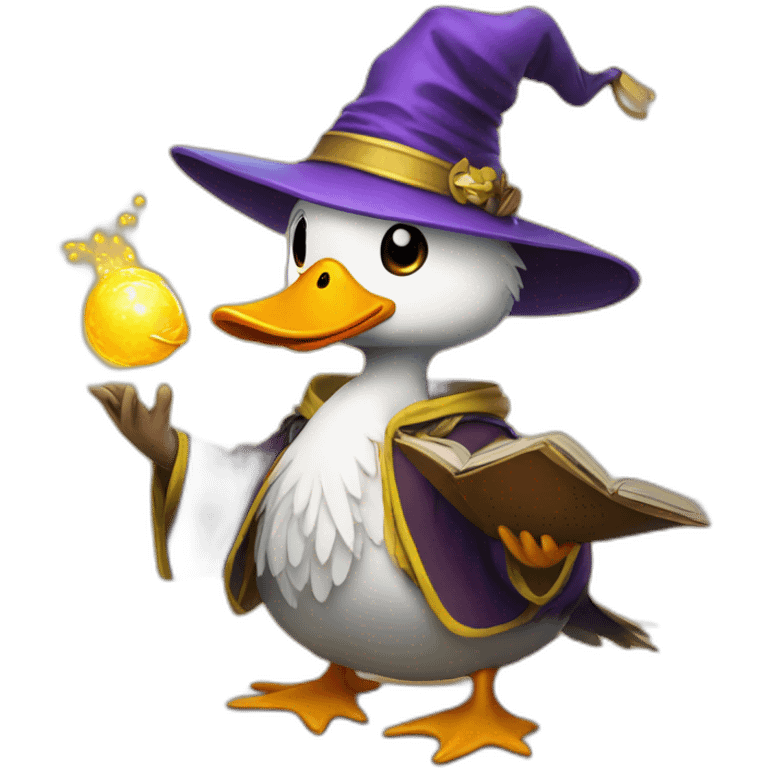 Duck mage emoji