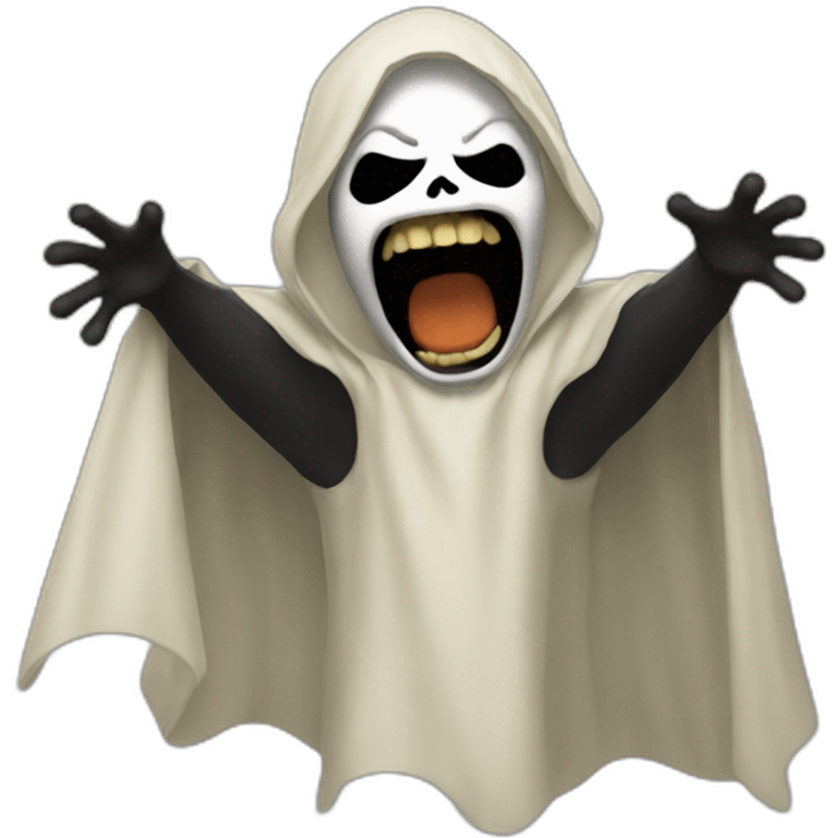 scream-helloween emoji