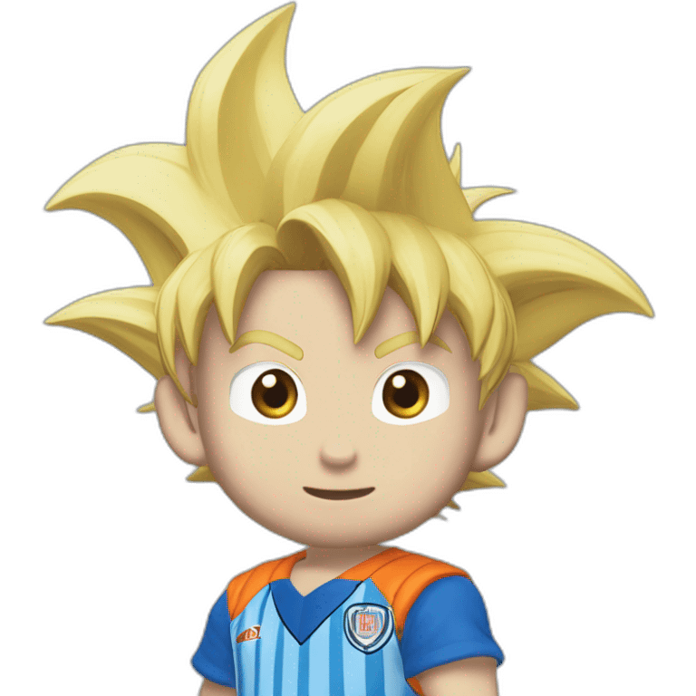 goku de racing club de avellaneda emoji