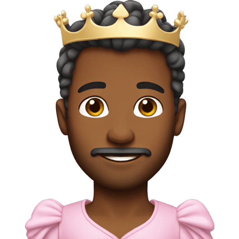 Gay man being a princess emoji