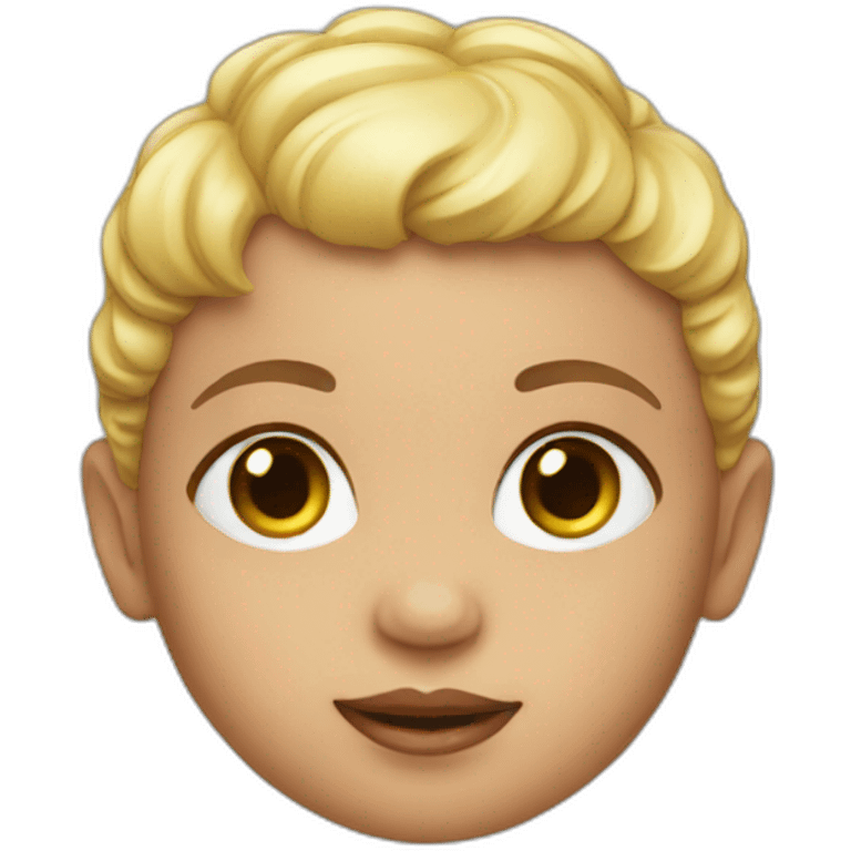 Baby doll emoji