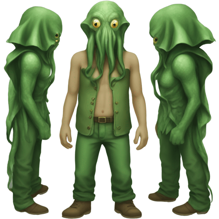 Cthulhu cloth pants emoji