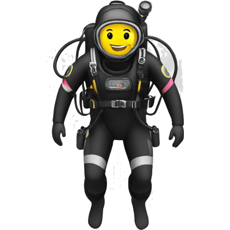 sidemount scuba diver emoji