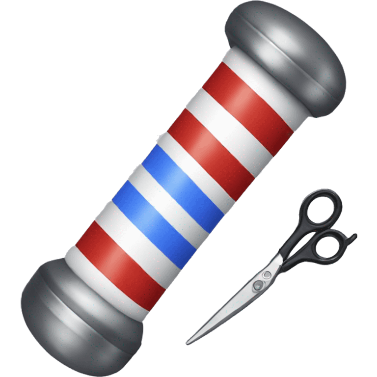 barber pole emoji