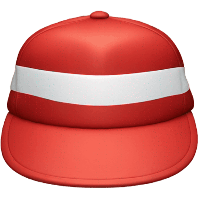 A red cap emoji