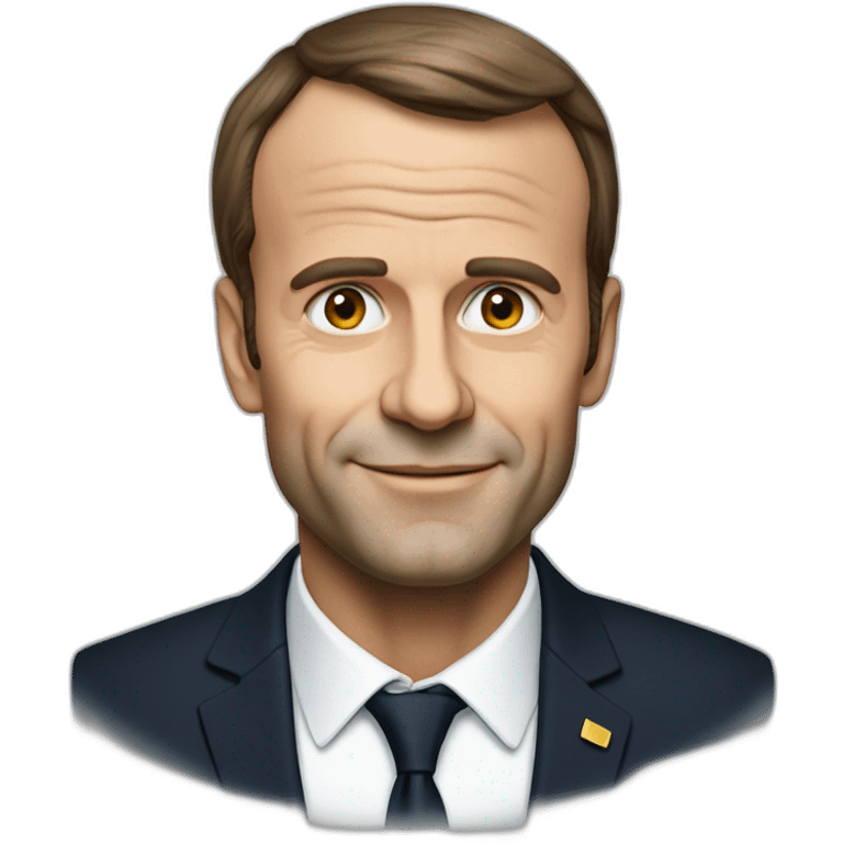 Macron président emoji