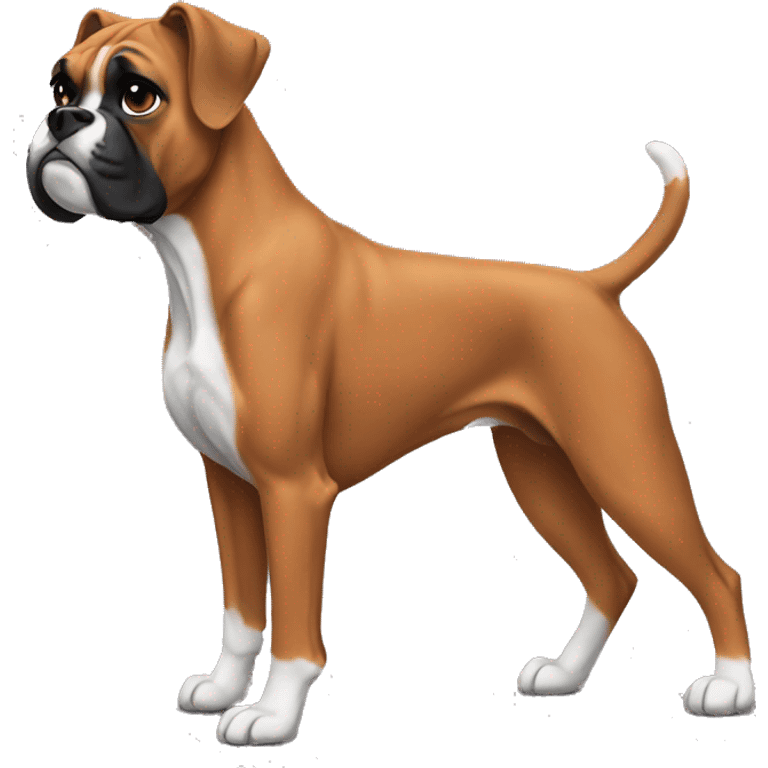 Boxer dog emoji