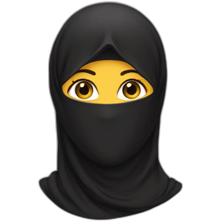 niqab emoji