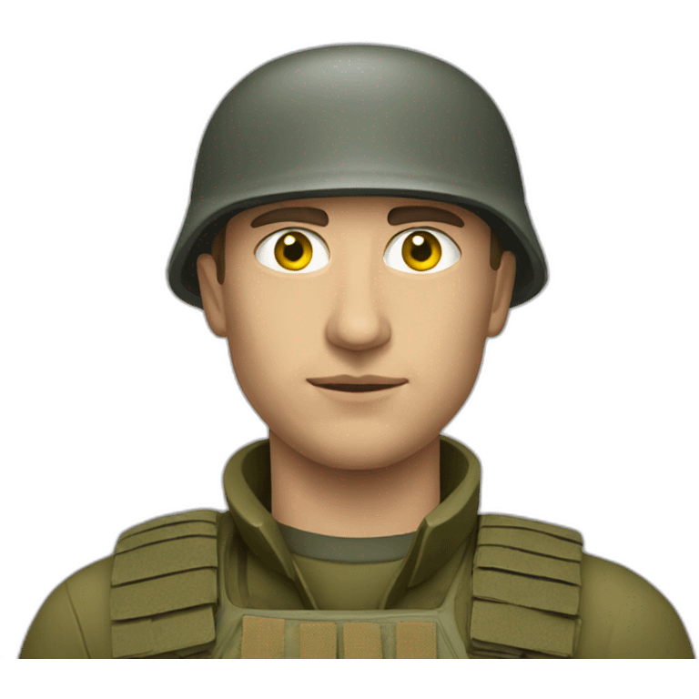 Ukraine soldier emoji