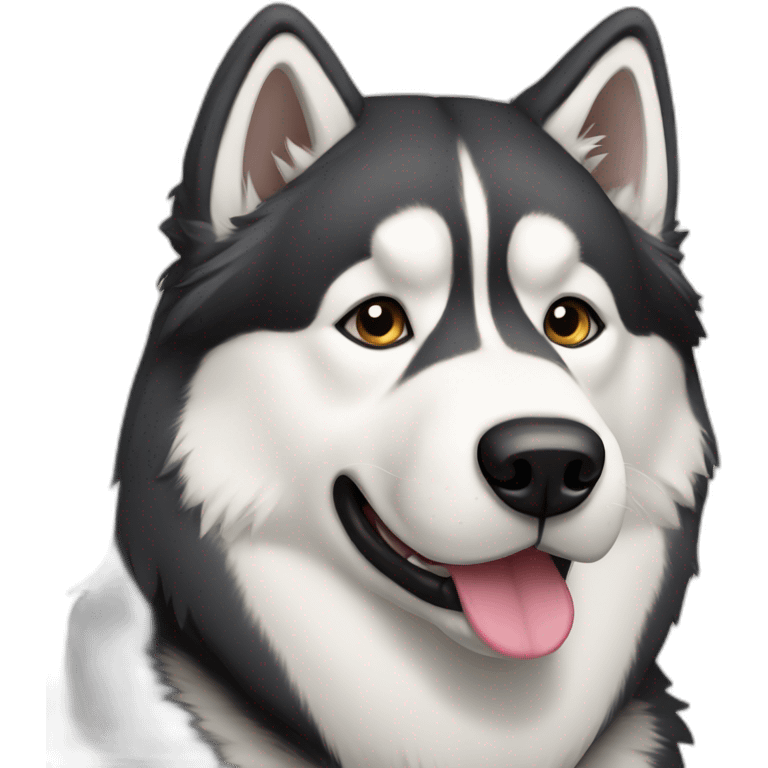 Alaskan malamute emoji