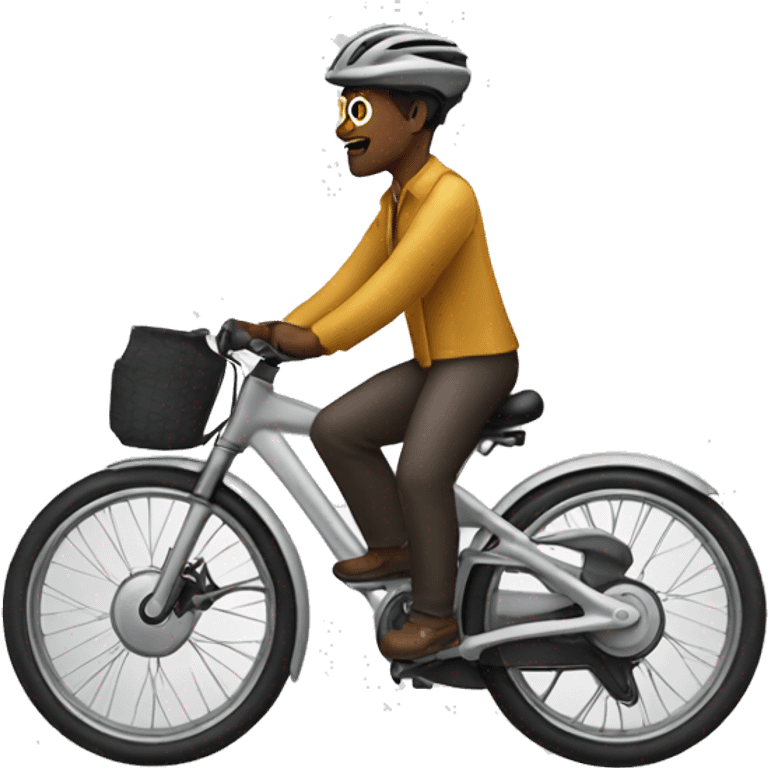 Person on a ebike emoji