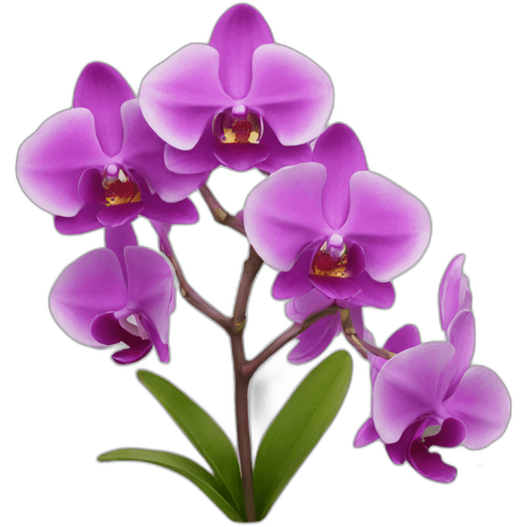 orchid emoji